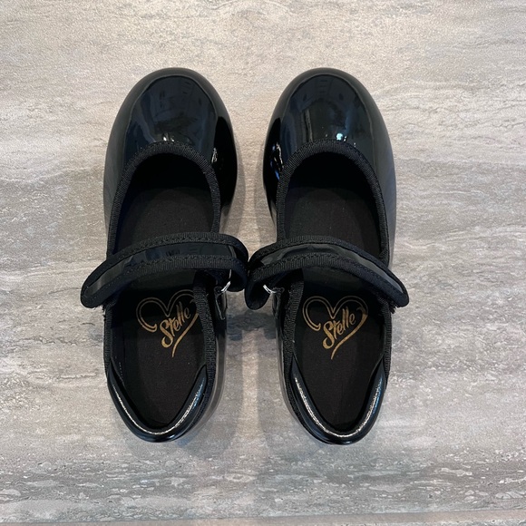 Stelle Tap Dance Shoes, Size 7T, Brand New 🖤 - Picture 2 of 5